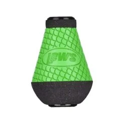 Lews Oversize Round Winn Knob & Cap Black