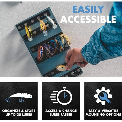 The Lure Hangar KIT Tackle Management System - Tackle Titan (Black) 8 The Lure Hangar KIT Tackle Management System - Tackle Titan (Black) - Image 6