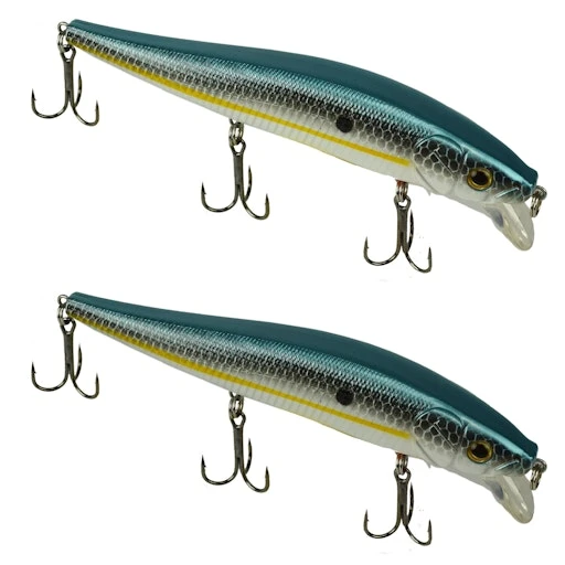 Tackle HD Fiddle-Styx Magnum Jerkbait 2 Pack - SX Shad 3 Tackle HD Fiddle-Styx Magnum Jerkbait 2 Pack - SX Shad
