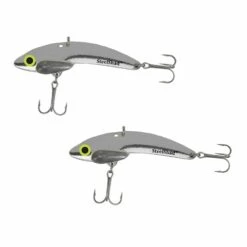 SteelShad Mini - 1/4 Oz - Silver (2pk)