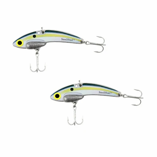 SteelShad Mini - 1/4 Oz - Sexy Shad (2pk) 3 SteelShad Mini - 1/4 Oz - Sexy Shad (2pk)