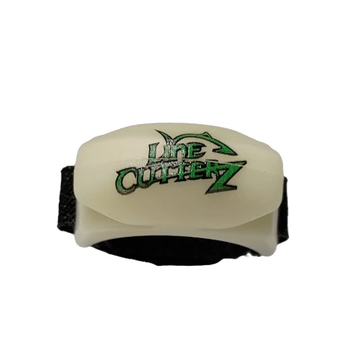 Line Cutterz Custom Printed Logo Ring In Ivory With GREEN Logo 3 Line Cutterz Custom Printed Logo Ring In Ivory With GREEN Logo